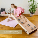 Sprossenwand LOOPO JUNGLE 20in1 | 200 kg belastbar | 2–99 Jahre | 20 Aufbauvariante - Kletterling – einfach Kind sein