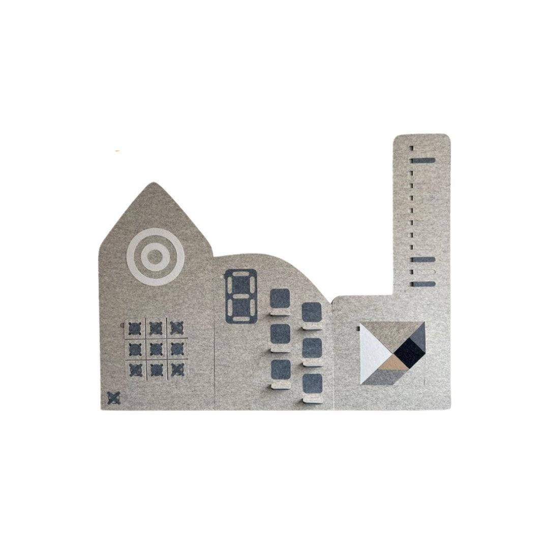 Interaktive Wandtafeln aus Wollfilz - Kletterling – einfach Kind sein