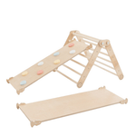 Kletterrutsche MOON - runde Griffe | in 4 Farben | 2 Seiten | 111 x 43 cm - Kletterling – einfach Kind sein