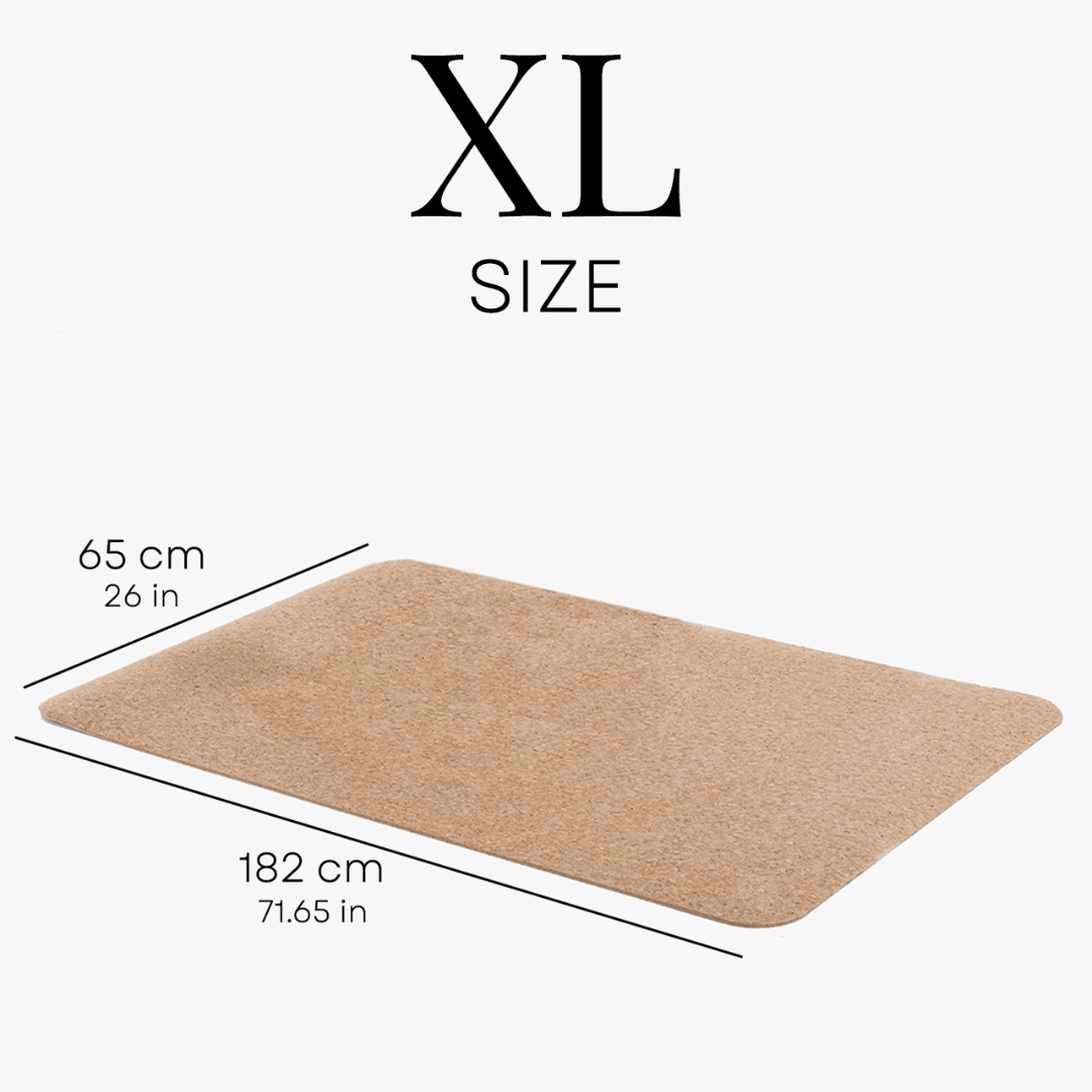 Korkmatte MOON | in 2 Größen | natürlicher Bodenschutz für Spiel & Sport - Kletterling – einfach Kind sein