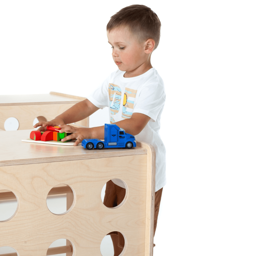 Kletterwürfel MOON MIX | 58 x 58 cm | 1+ | 1 Teil | erweiterbar - Kletterling – einfach Kind sein