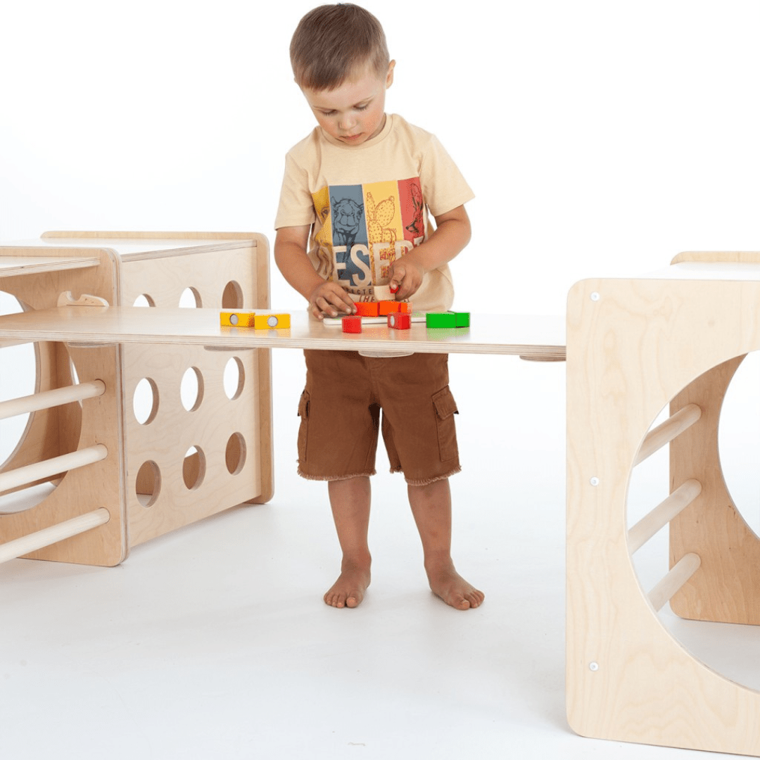 Kletterwürfel MOON MIX | 58 x 58 cm | 1+ | 1 Teil | erweiterbar - Kletterling – einfach Kind sein