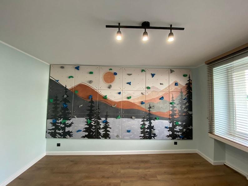 Riesige Kletterwand Boulderwand für Zuhause - Kletterling – einfach Kind sein