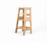 Lernturm aus massiver Buche von PeterundDepi unbehandelt - Kletterling – einfach Kind sein