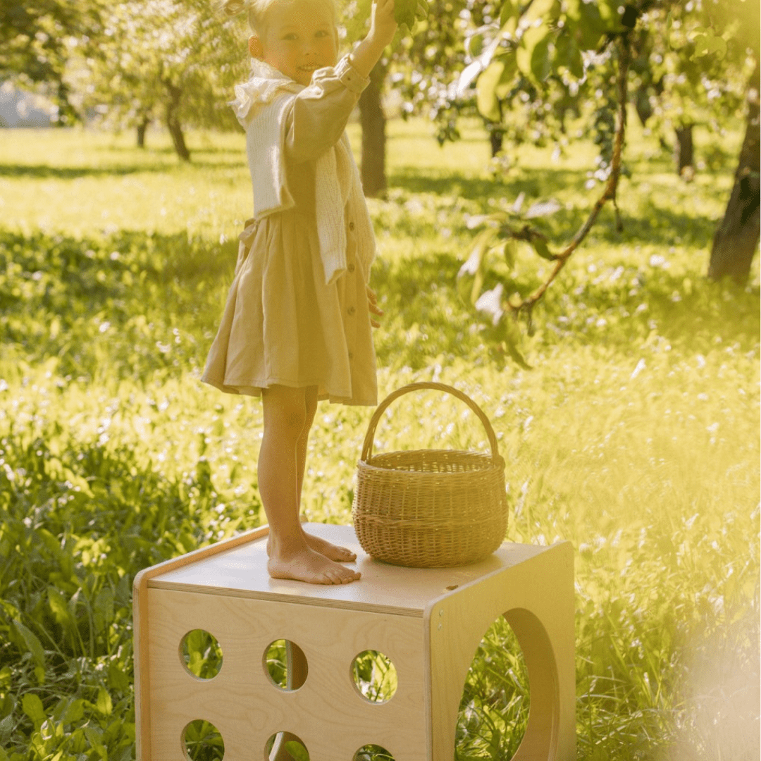 Kletterwürfel MOON CIRCLE | 58 x 58 cm | 1+ | 1 Teil | erweiterbar - Kletterling – einfach Kind sein