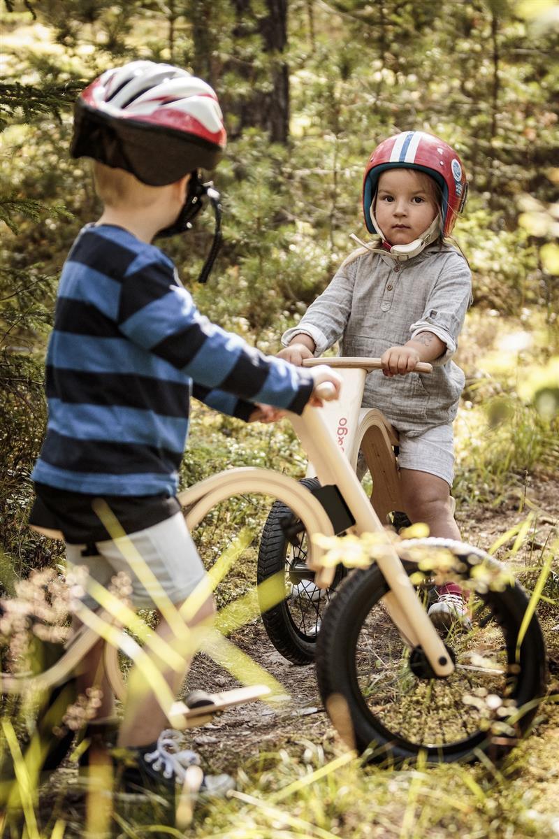 Balance Bike 3in1 aus Holz - mitwachsendes Laufrad für Kinder ab 6 Monaten bis 6 Jahre - Kletterling – einfach Kind sein