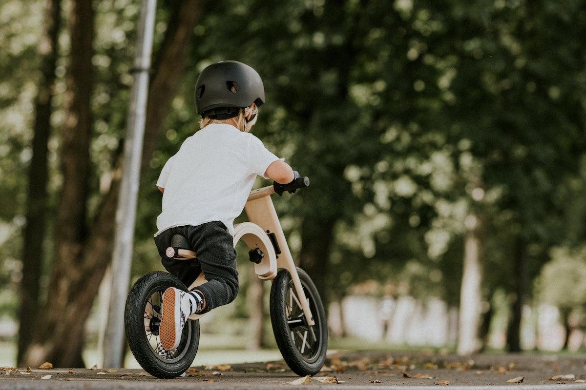 Balance Bike 3in1 aus Holz - mitwachsendes Laufrad für Kinder ab 6 Monaten bis 6 Jahre - Kletterling – einfach Kind sein