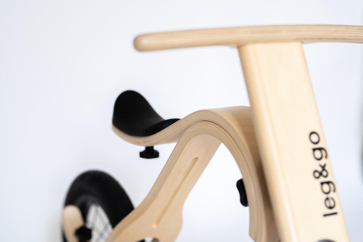 Balance Bike 3in1 aus Holz - mitwachsendes Laufrad für Kinder ab 6 Monaten bis 6 Jahre - Kletterling – einfach Kind sein