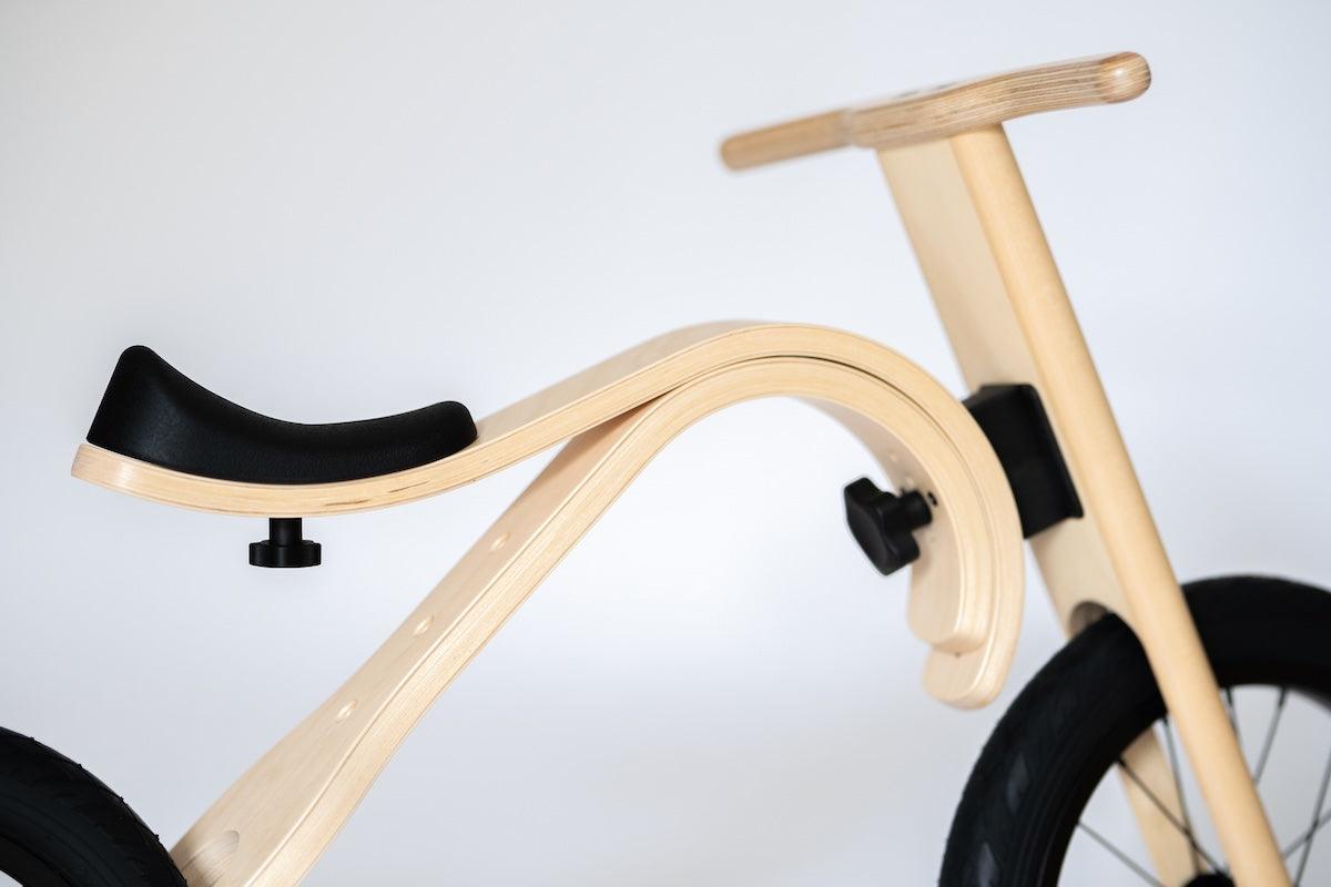 Balance Bike 3in1 aus Holz - mitwachsendes Laufrad für Kinder ab 6 Monaten bis 6 Jahre - Kletterling – einfach Kind sein