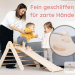 Kletterdreieck mit Rutsche von SOULBABY - Kletterling – einfach Kind sein