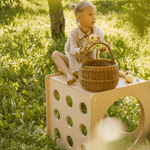 Kletterwürfel MOON CIRCLE | 58 x 58 cm | 1+ | 1 Teil | erweiterbar - Kletterling – einfach Kind sein