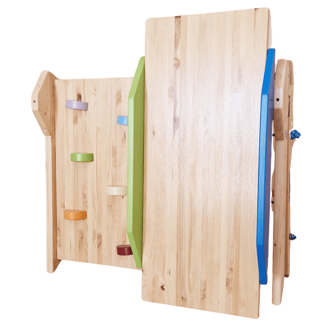 Kletterdreieck ROOT MINI | Indoor & Outdoor | faltbar | 60 cm | Farbe nach Wunsch | klappbar - Kletterling – einfach Kind sein