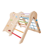 Kletterdreieck ROOT MINI | Indoor & Outdoor | faltbar | 60 cm | Farbe nach Wunsch | klappbar - Kletterling – einfach Kind sein