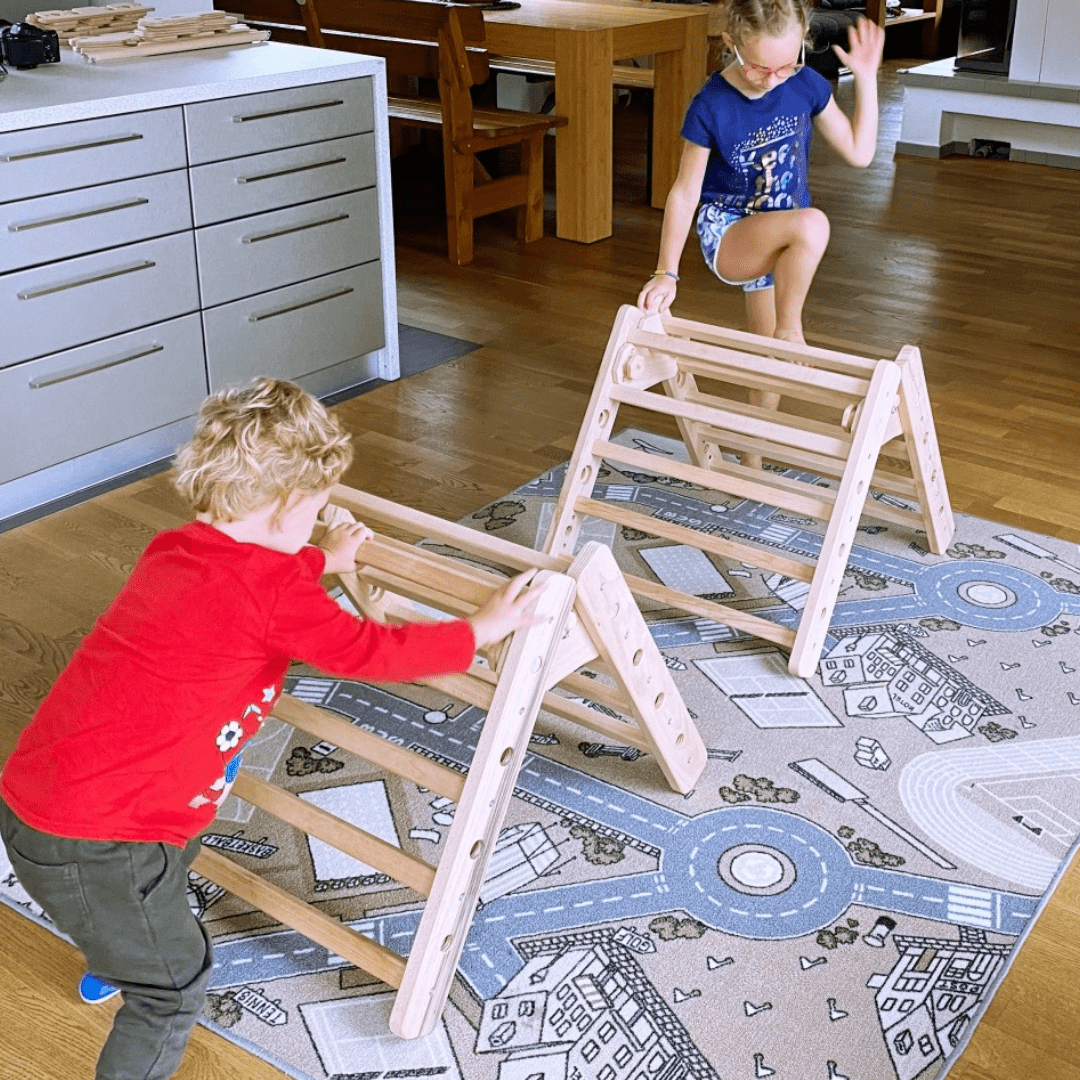 höhenverstellbares Kletterdreieck EMMA FROGGIE  | 54cm  |  180 kg belastbar  - Kletterling – einfach Kind sein