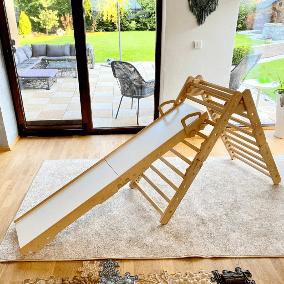 Sprossenwand LOOPO JUNGLE 20in1 | 200 kg belastbar | 2–99 Jahre | 20 Aufbauvariante - Kletterling – einfach Kind sein