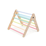 Kletterdreieck BEE CLASSY + Rutsche | 60 cm | doppelseitige Kletterrutsche | klappbar | in 3 Farben - Kletterling – einfach Kind sein