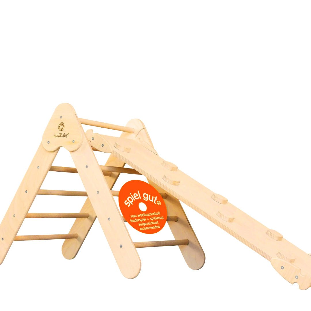 Kletterdreieck SOUL mit Rutsche | 60 cm | klappbar - Kletterling – einfach Kind sein