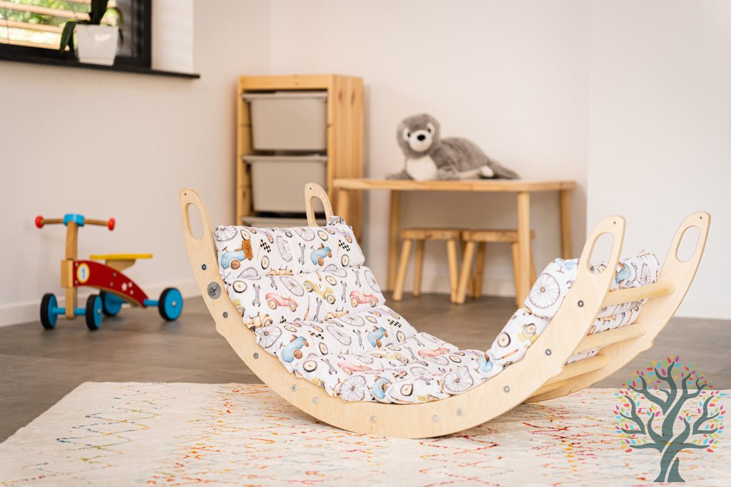 Faltbares Kletterdreieck - Set INSPIRATION | für Kitas zertifiziert | optional mit Kissen - Kletterling – einfach Kind sein