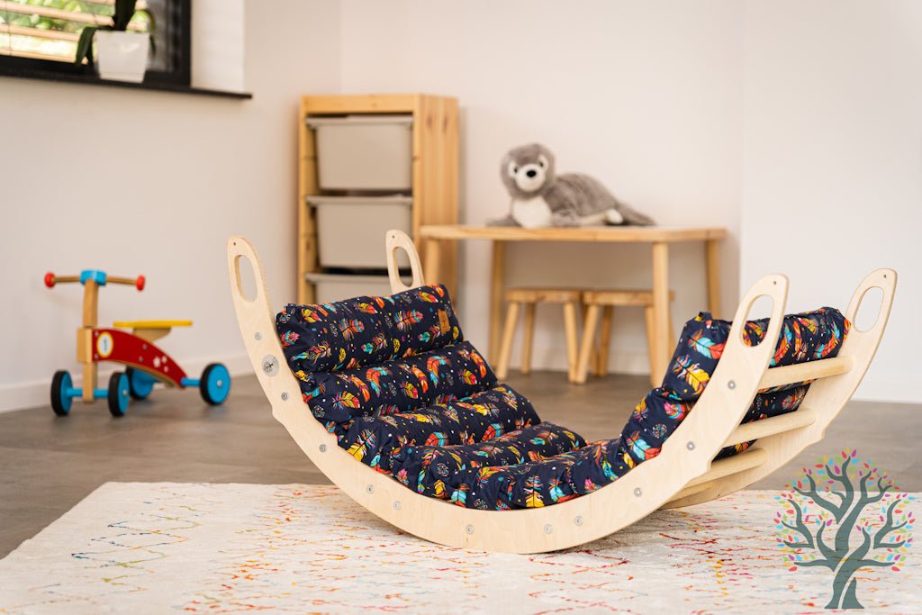 Faltbares Kletterdreieck - Set INSPIRATION | für Kitas zertifiziert | optional mit Kissen - Kletterling – einfach Kind sein