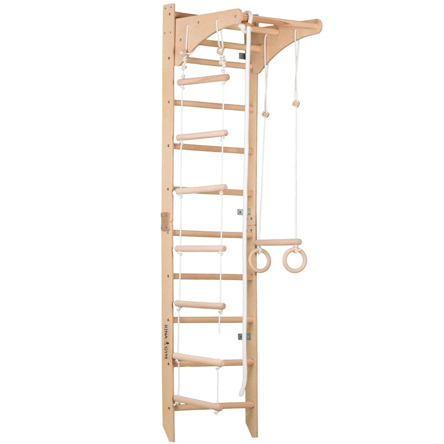 Sprossenwand 100 kg | 230x53 cm | Klimmzug | extra schmal | extra hoch - Kletterling – einfach Kind sein