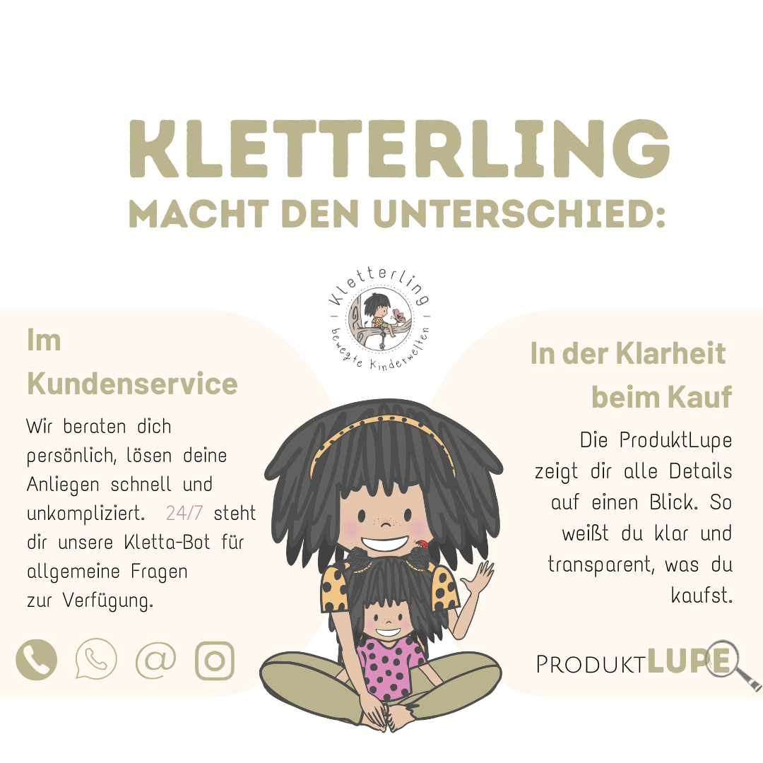 Kletterdreieck ROOT MINI | Indoor & Outdoor | faltbar | 60 cm | Farbe nach Wunsch | klappbar - Kletterling – einfach Kind sein