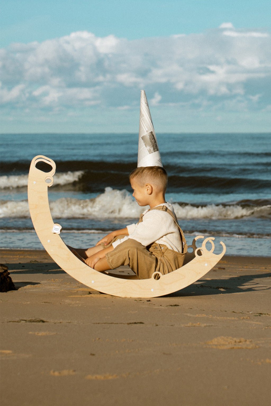 Happymoon Darkwood stones Rocker 3in1 - Kletterling – einfach Kind sein