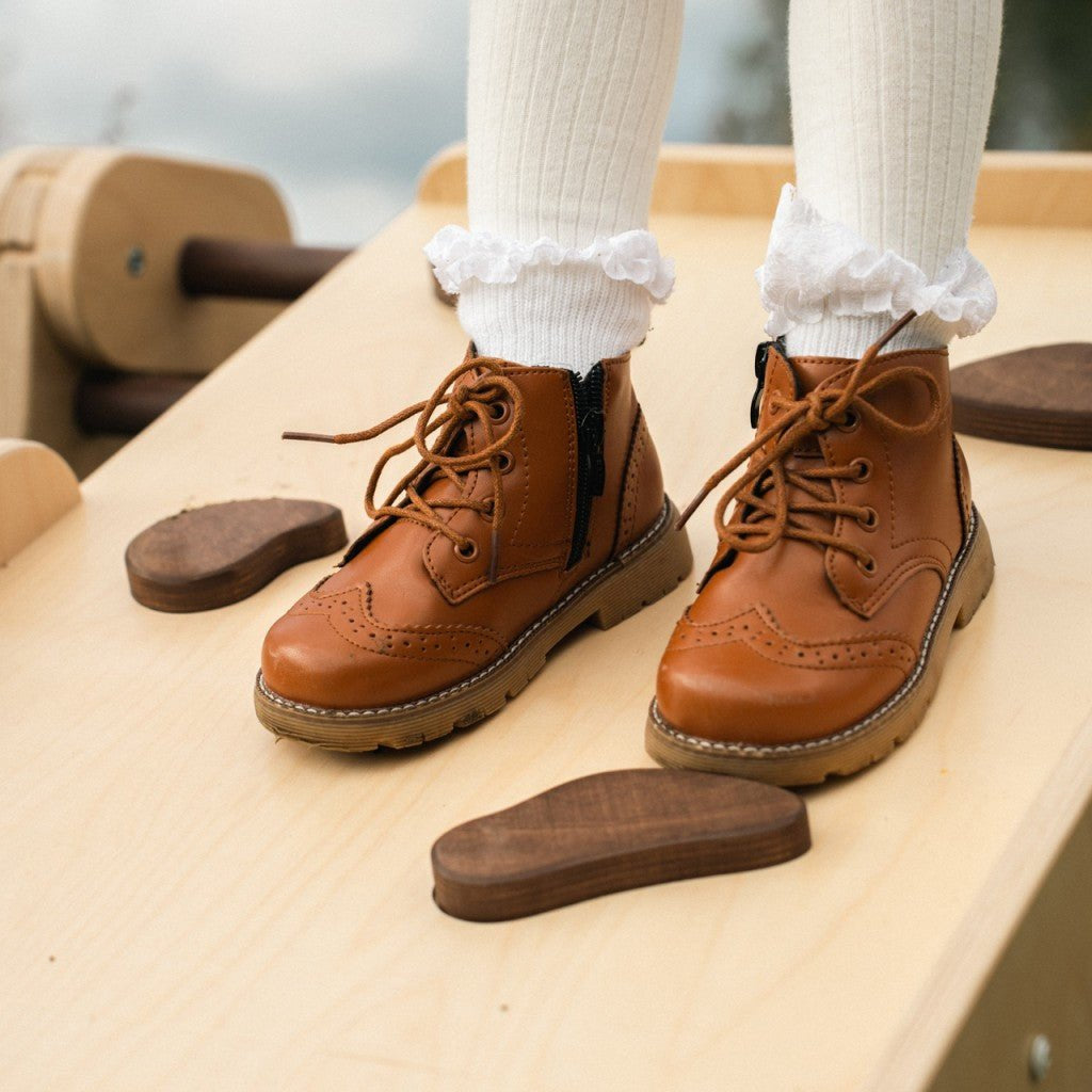 Verstellbares Kletterdreieck DARK FULL MOON + 2 RUTSCHEN | DARKWOOD | 30 Formen | 98 x 67,5 cm | max. 50 kg - Kletterling – einfach Kind sein