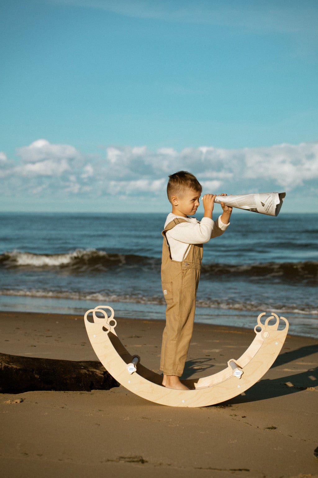 Happymoon Darkwood stones Rocker 3in1 - Kletterling – einfach Kind sein