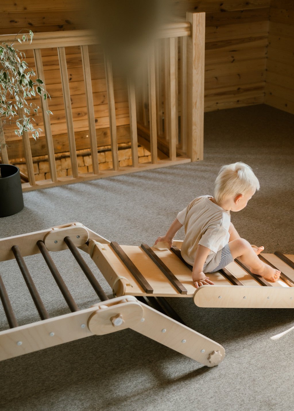 Happmoon Darkwood Bar Ramp - Kletterling – einfach Kind sein