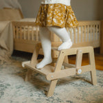 Happymoon Sensory Table With Chair/Stepping Stool - Kletterling – einfach Kind sein