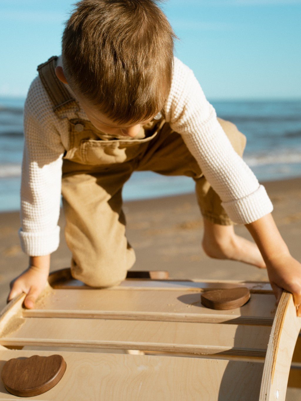 Happymoon Darkwood stones Rocker 3in1 - Kletterling – einfach Kind sein