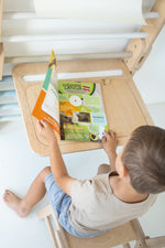 Happymoon Sensory Table With Chair/Stepping Stool - Kletterling – einfach Kind sein