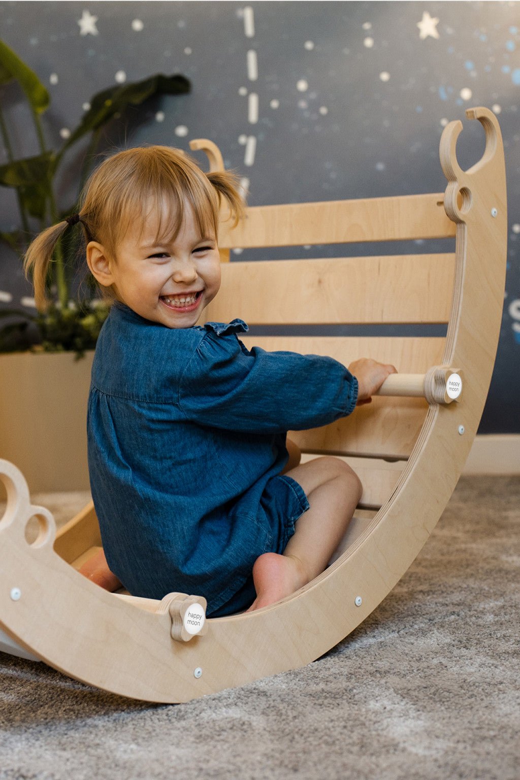 Happymoon Blue Stones Rocker 3 in 1 - Kletterling – einfach Kind sein
