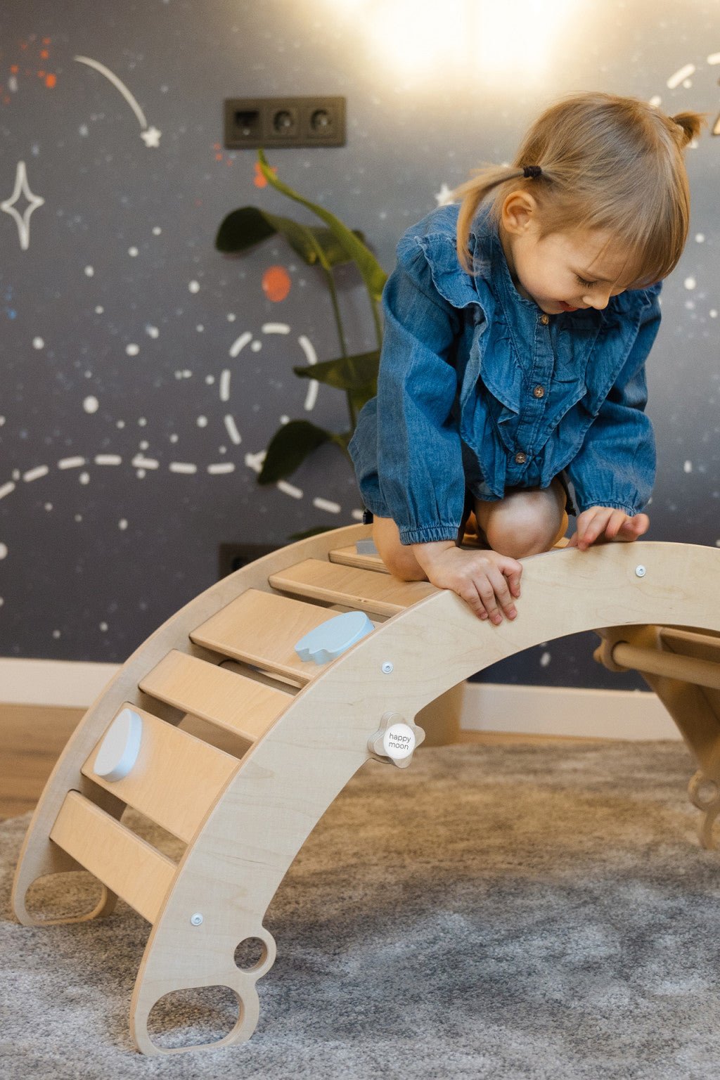 Happymoon Blue Stones Rocker 3 in 1 - Kletterling – einfach Kind sein