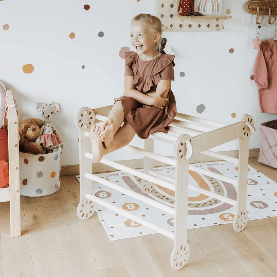 Transformierbares Kletterdreieck | 6 verschiedene Positionen | ab 2 jahren - Kletterling – einfach Kind sein