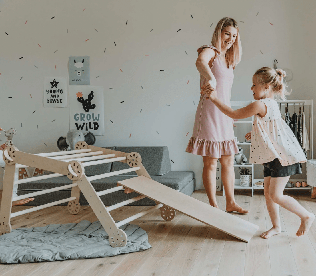 Transformierbares Kletterdreieck | 6 verschiedene Positionen | ab 2 jahren - Kletterling – einfach Kind sein