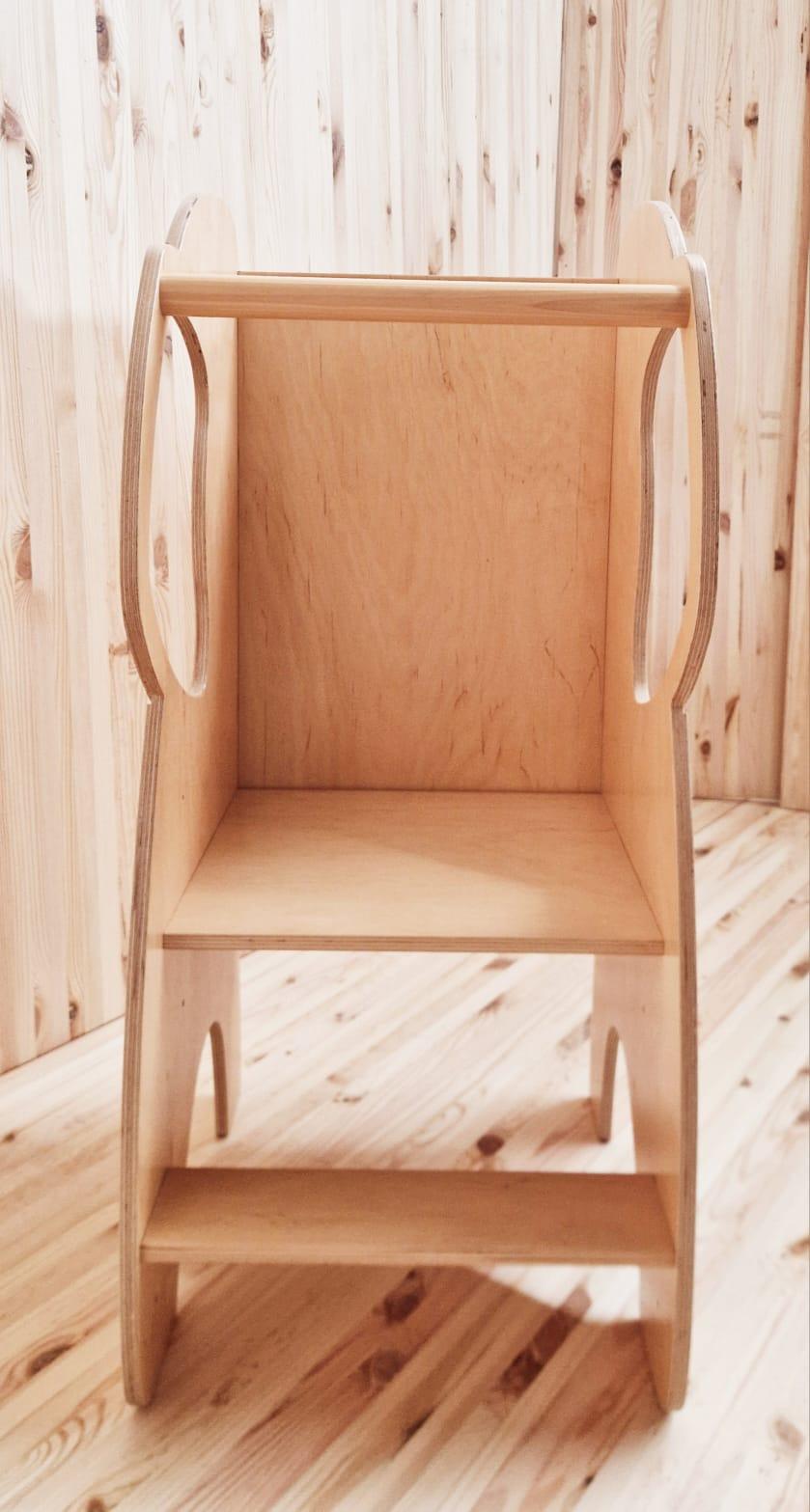 Lernturm Elefant in Blau oder Natur - Kletterling – einfach Kind sein