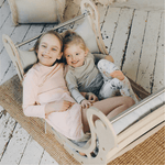 Spielset "Energetic" pastell - XXL Bogen mit Rutsche und Kissen - Kletterling – einfach Kind sein