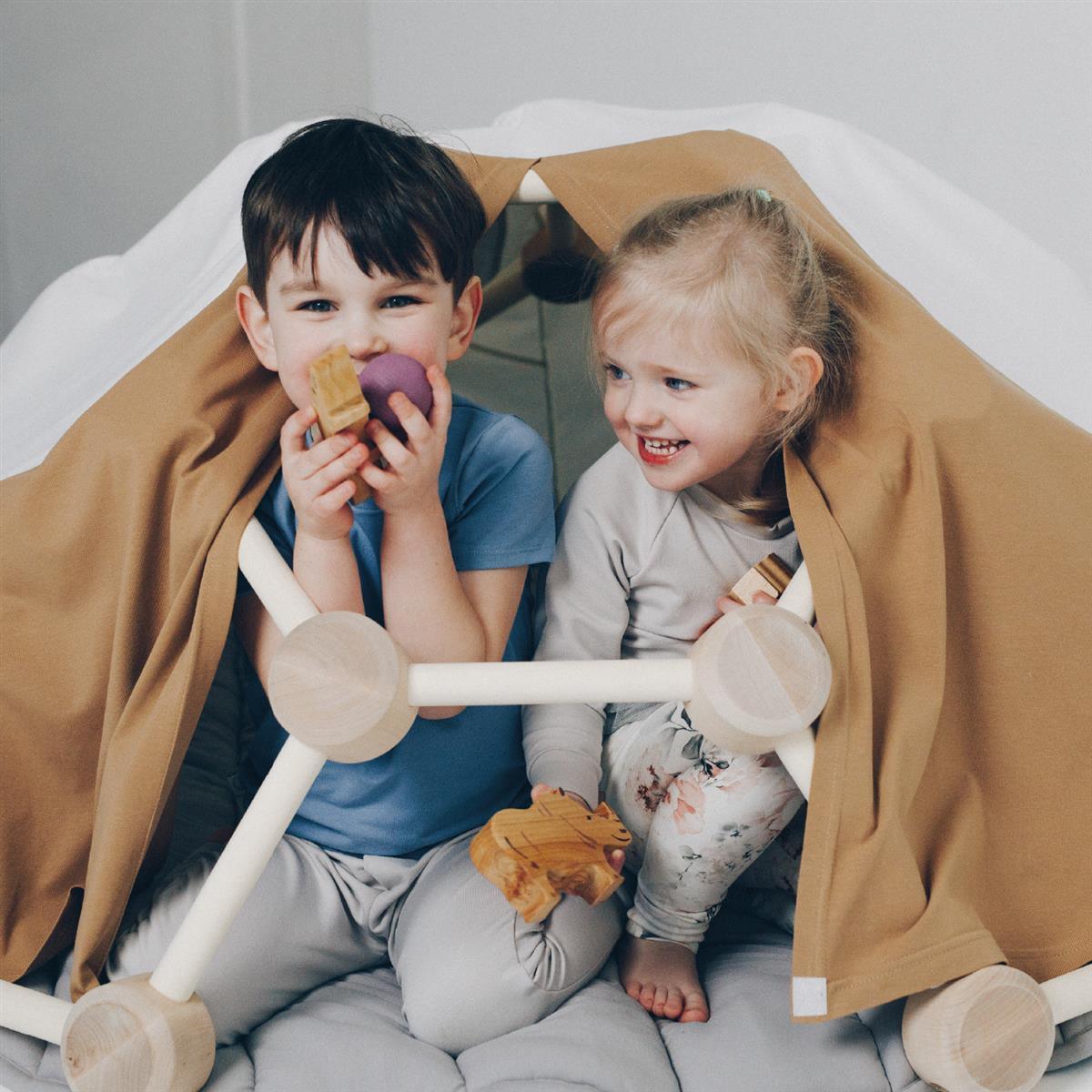 Indoor - Klettergerüst "Waben - Kletterkuppel" - Kletterling – einfach Kind sein