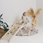 Indoor - Klettergerüst "Waben - Kletterkuppel" - Kletterling – einfach Kind sein