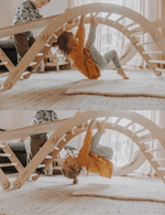 ZAUBERBERG, groß mit Rutsche/Kletterwand - Kletterling – einfach Kind sein