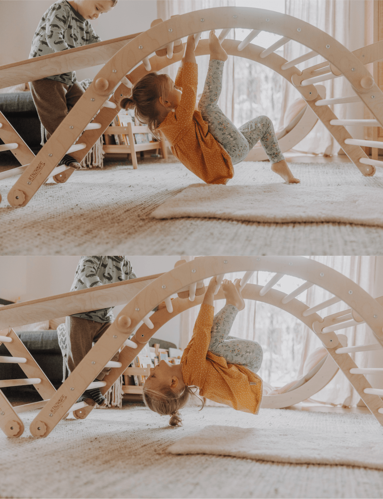 ZAUBERBERG, groß mit Rutsche/Kletterwand - Kletterling – einfach Kind sein