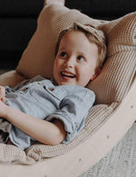 KUSCHELKISSEN jeansblau - Kletterling – einfach Kind sein