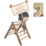 Climber - 2x höhenverstellbar, klappbares Kletterdreieck von Born Ready Toys - Kletterling – einfach Kind sein