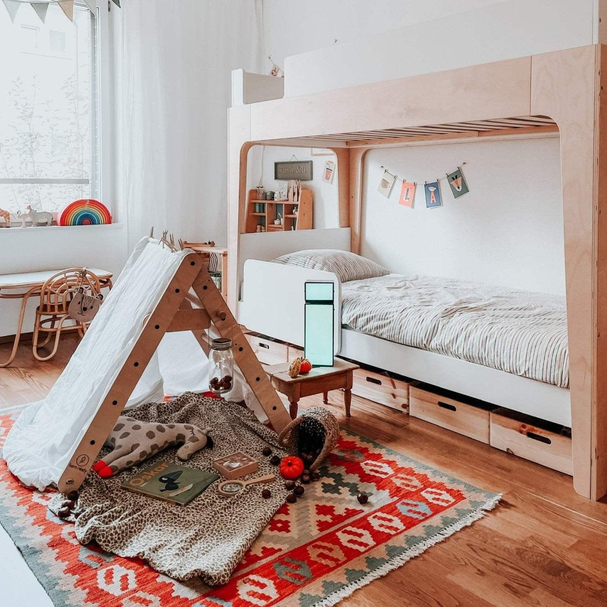 Climber - 2x höhenverstellbar, klappbares Kletterdreieck von Born Ready Toys - Kletterling – einfach Kind sein