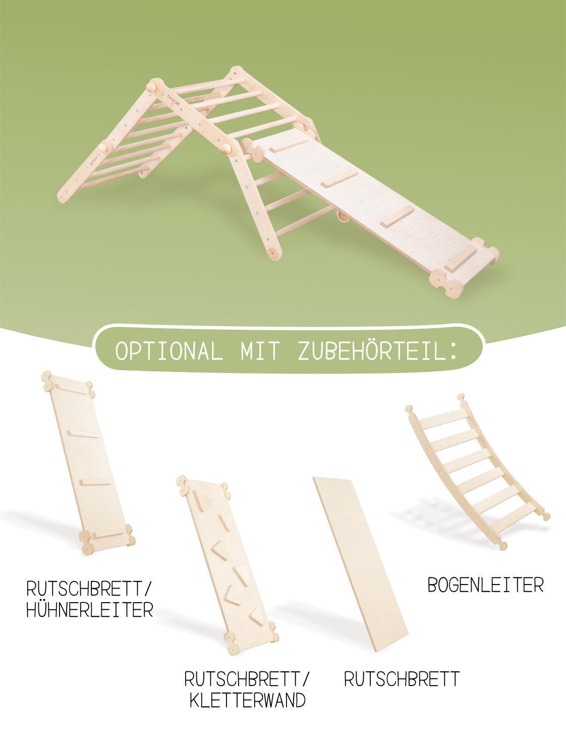 ZAUBERKETTE mit Rutsche/Kletterwand - Kletterling – einfach Kind sein