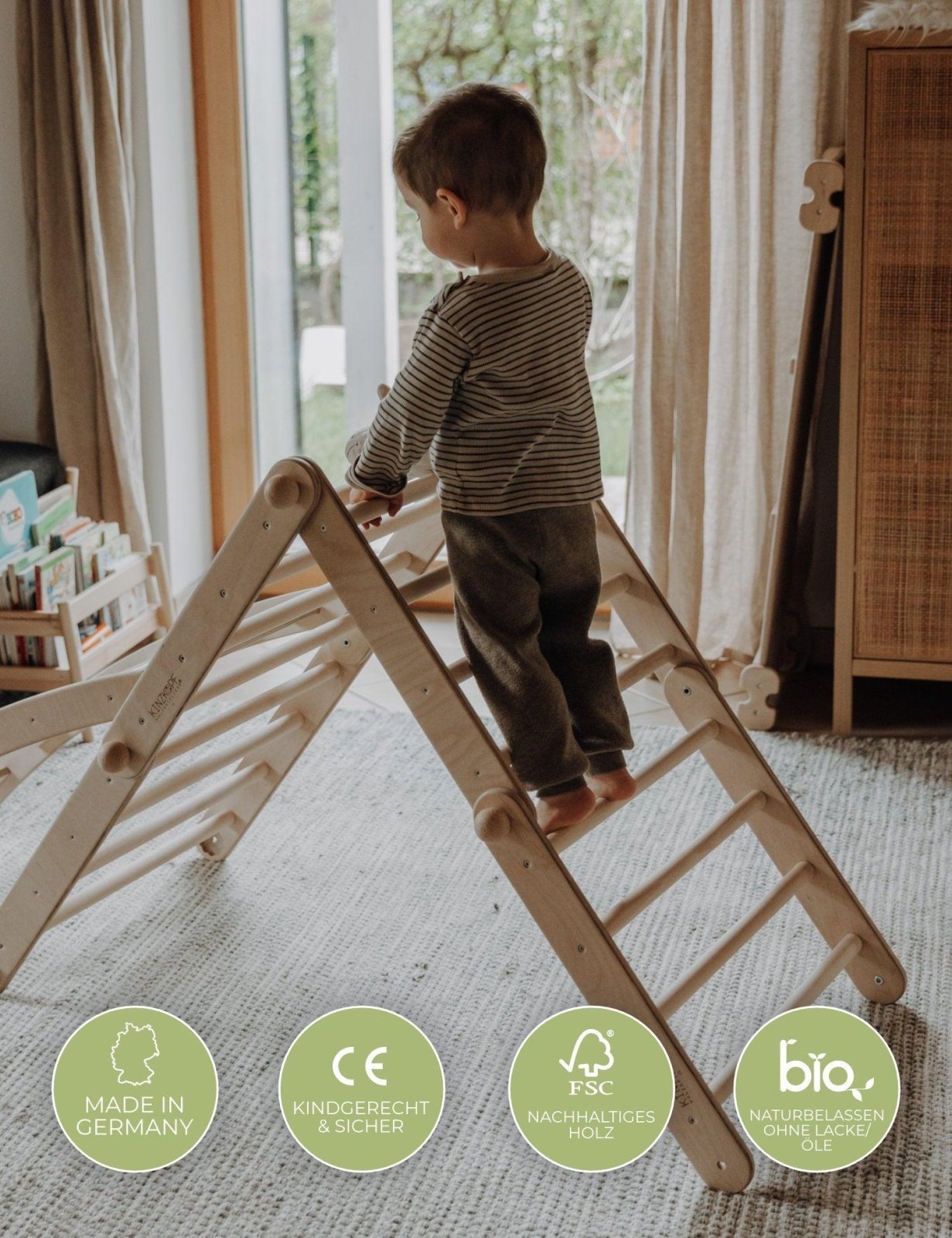 ZAUBERKETTE mit Rutschbrett - Kletterling – einfach Kind sein