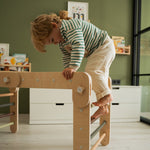 Verstellbares Kletterdreieck FULL MOON | GRÜN | 30 Formen | 98 x 67,5 cm | max. 50 kg - Kletterling – einfach Kind sein