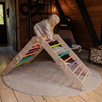 Verstellbares Kletterdreieck FULL MOON | BUNT | 30 Formen | 98 x 67,5 cm | max. 50 kg - Kletterling – einfach Kind sein