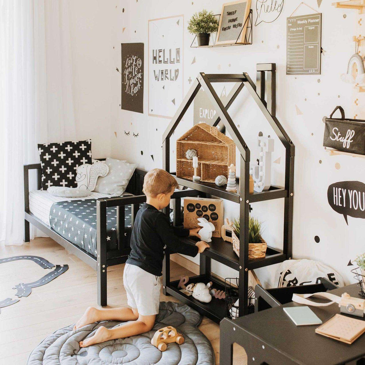 Montessori - Regal Haus in 3 Größen - Kletterling – einfach Kind sein